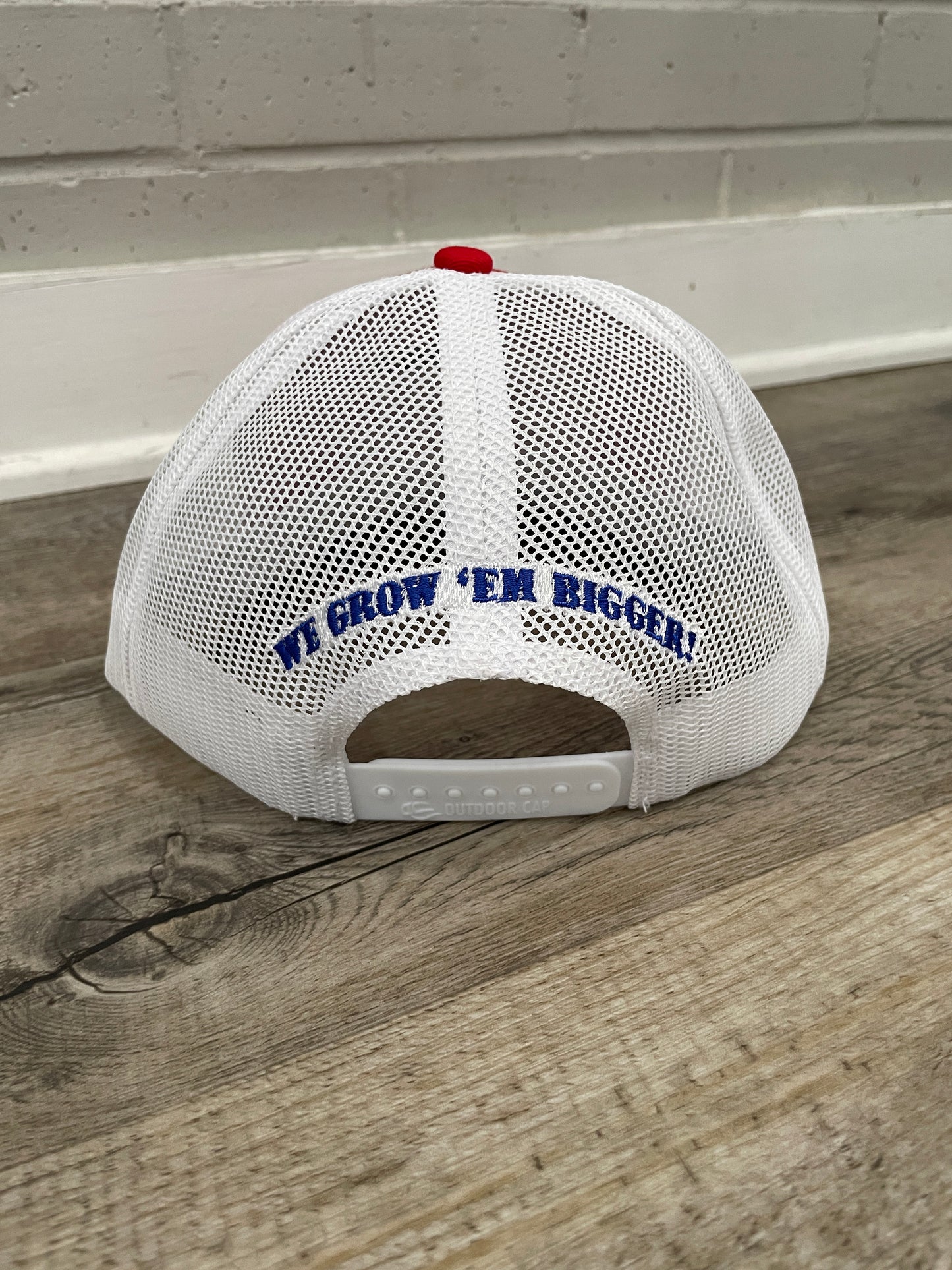 Nut Grub Red Trucker Cap