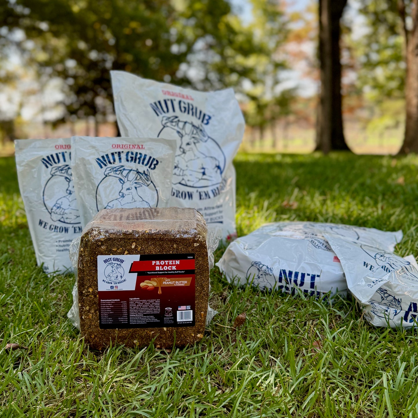 The Original Nut Grub Protein Block