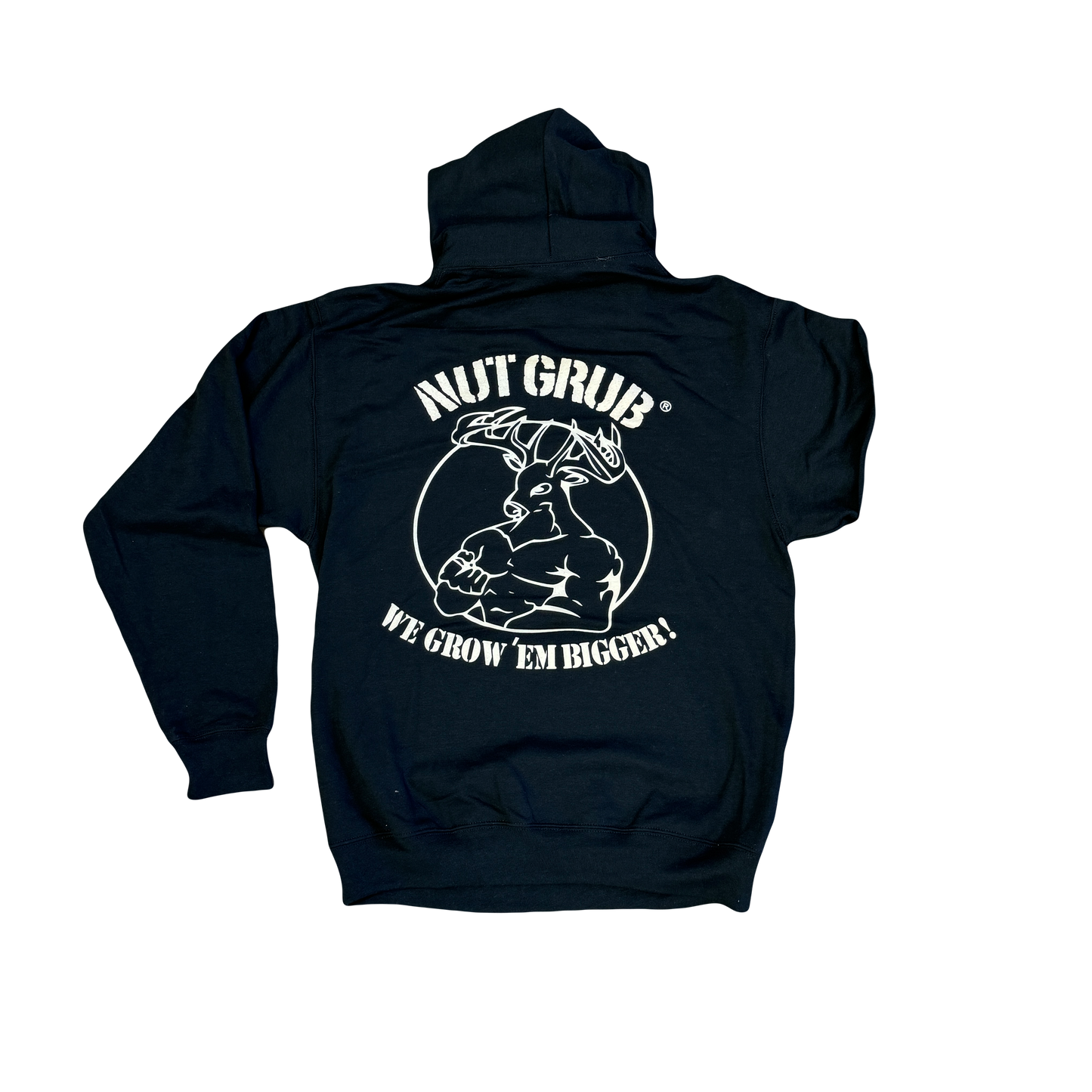 Nut Grub Black Hoodie